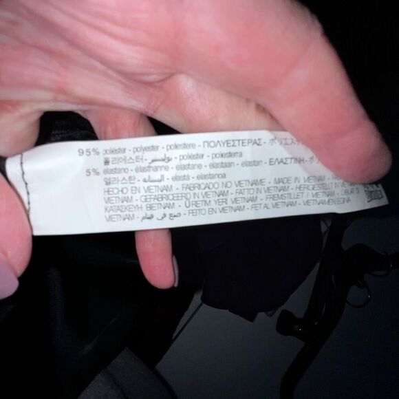 Zara basic black stretch pants NWT medium - Picture 8 of 8